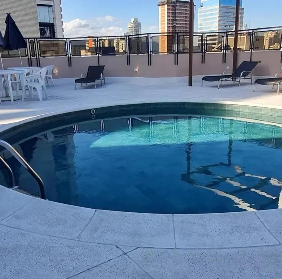 Apartament Flat No Gonzaga Com Estacionamento Incluso Santos  Zewnętrze zdjęcie